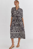Paisley Midi Dress