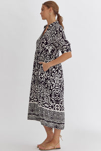 Paisley Midi Dress