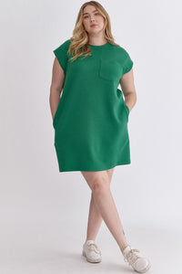 Textured Tee Dress