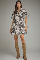 Cow Print Mini Dress