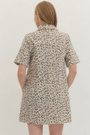 Leopard Shirt Dress