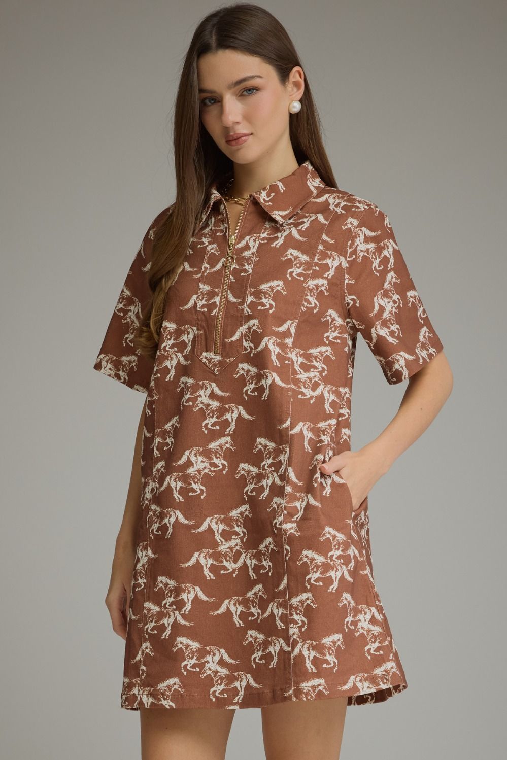 Horse Mini Dress