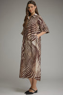 Zebra Midi Dress
