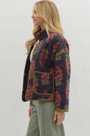 Botanical Quilted Jacket