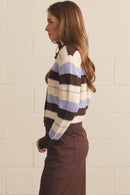 Striped Knit Sweater