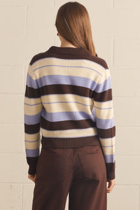 Striped Knit Sweater