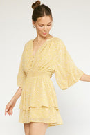 Floral Kimono Romper