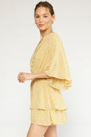 Floral Kimono Romper