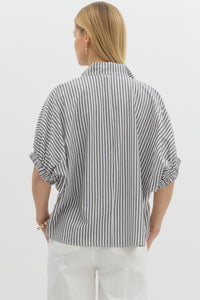 Striped Dolman Top