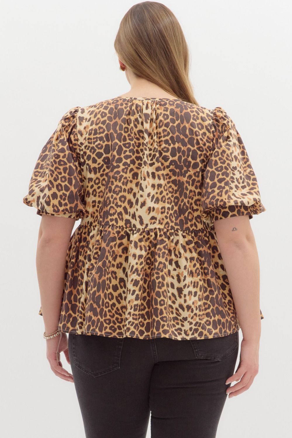Leopard Babydoll Top – Kirby's Kloset