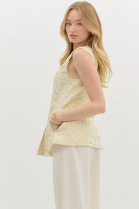 Jacquard Leopard Vest