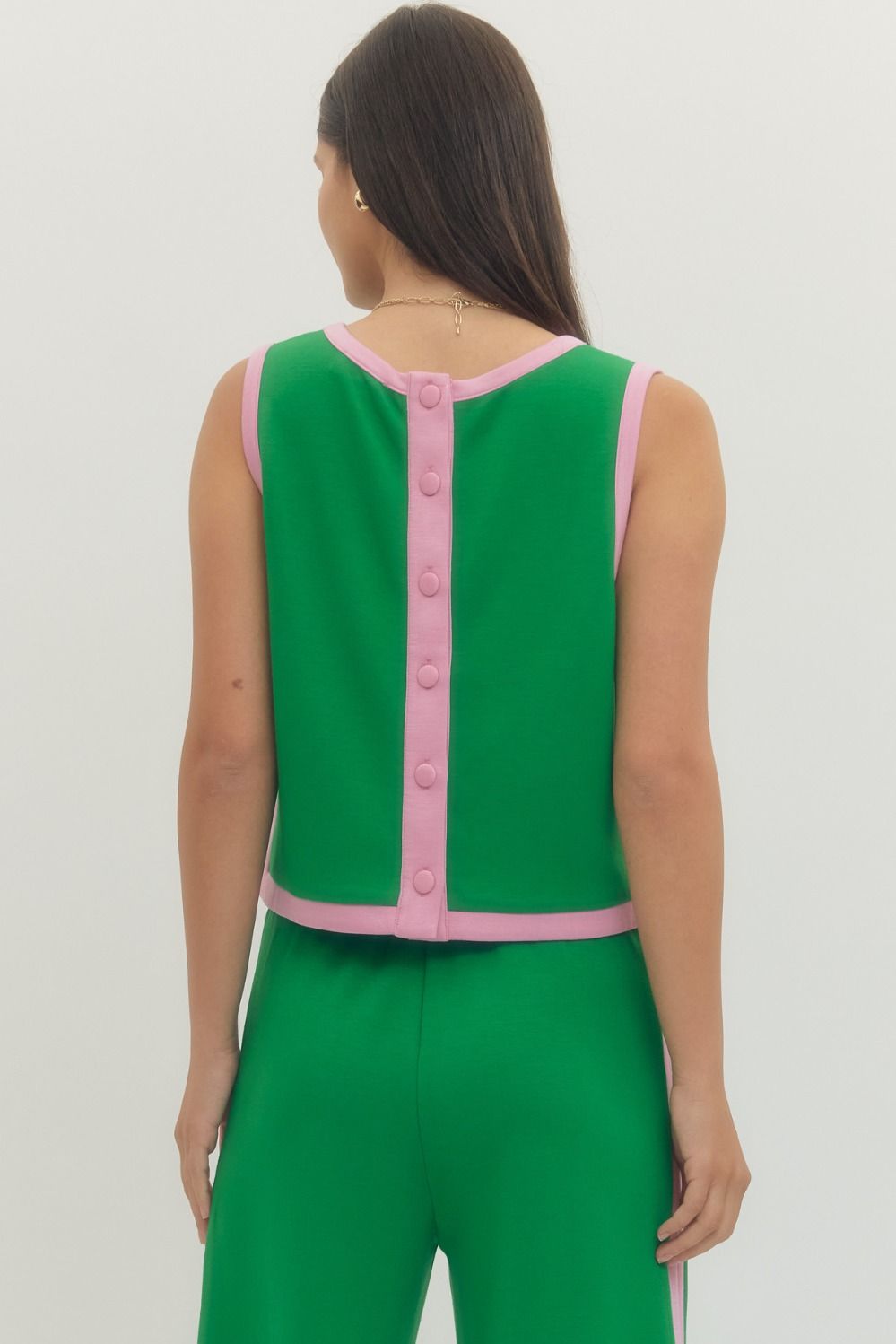 Colorblocked Tank