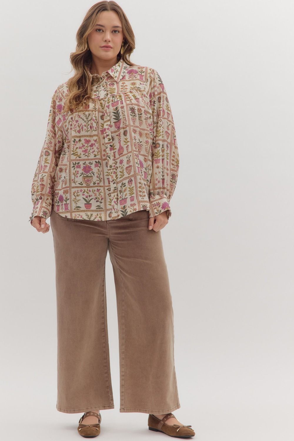 Potted Plants Blouse