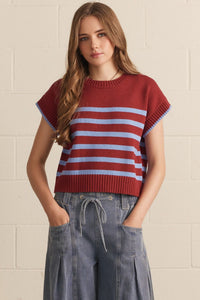 Striped Knit Top