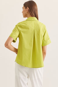 Decorative Button Blouse
