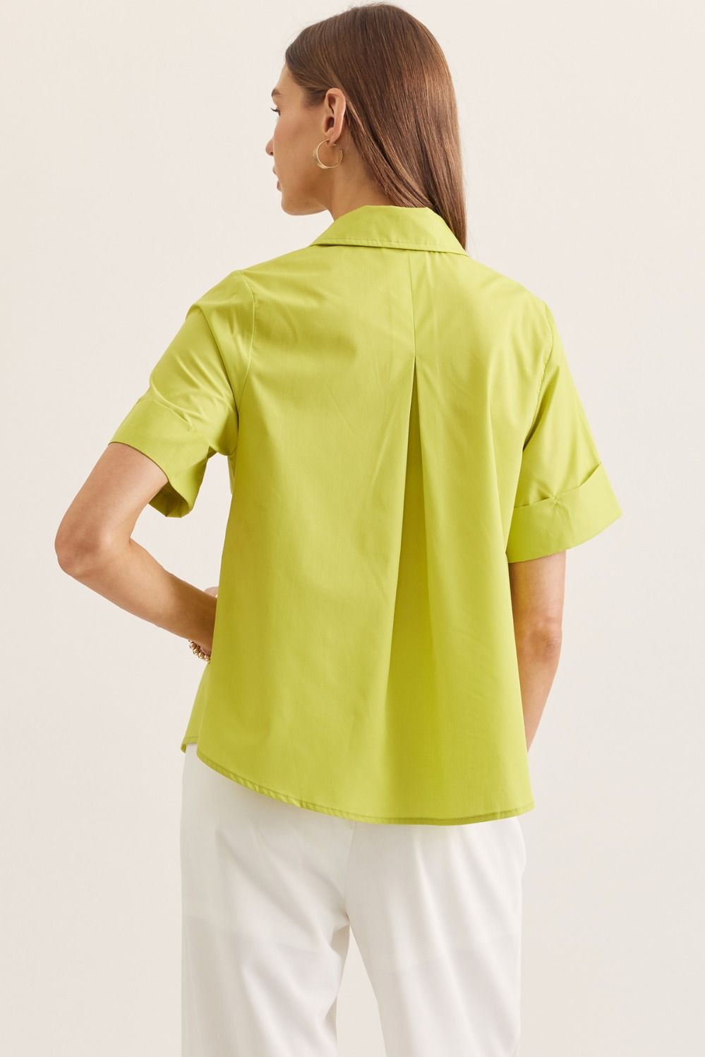 Decorative Button Blouse
