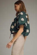 Polka Dot Bubble Top