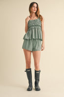 Striped Tank & Short Set