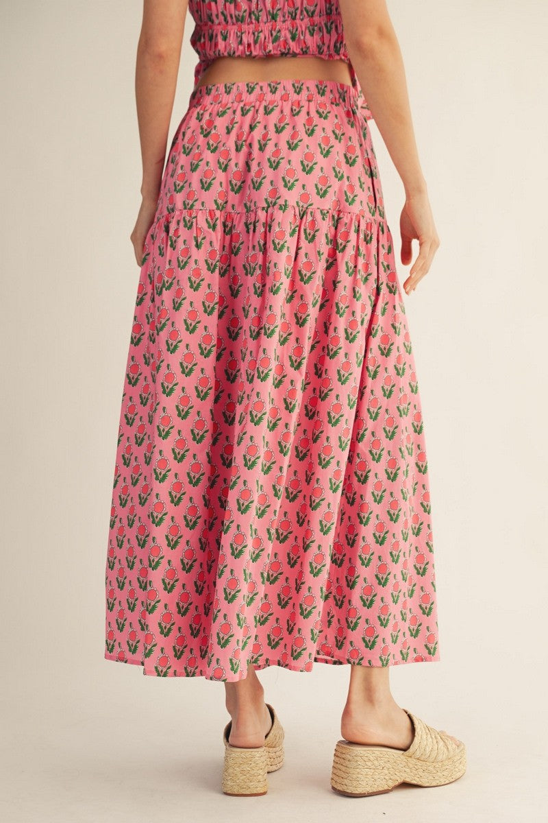 Floral Maxi Skirt