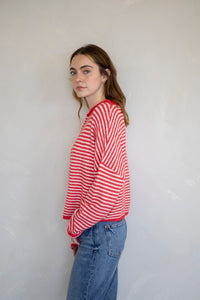 Striped Piper Cardigan