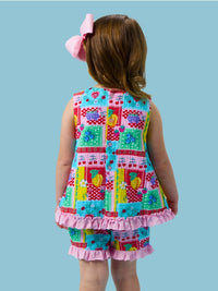 Picnic Party Top and Short Set