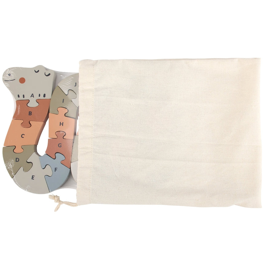 Alphabet Snake Puzzle