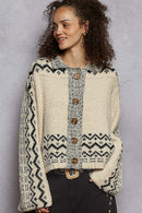 Aztec Berber Sweater Cardigan