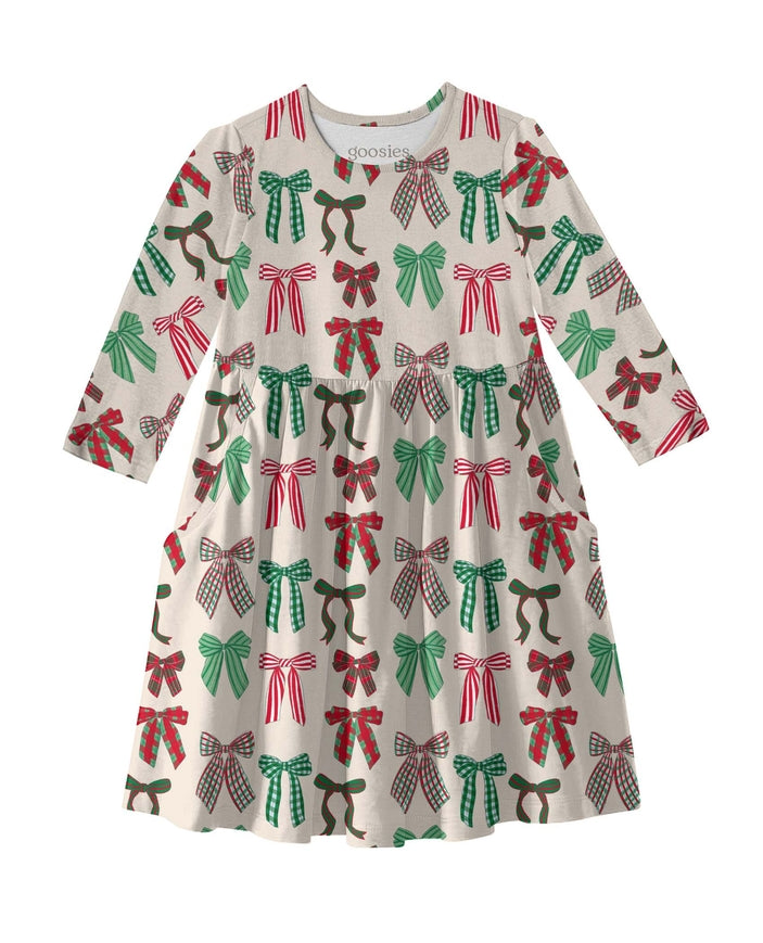 Festive Bows Bamboo Dress