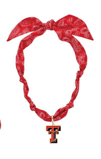 Collegiate Scarf Necklace