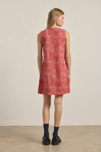 Washed Bandana Print Dress