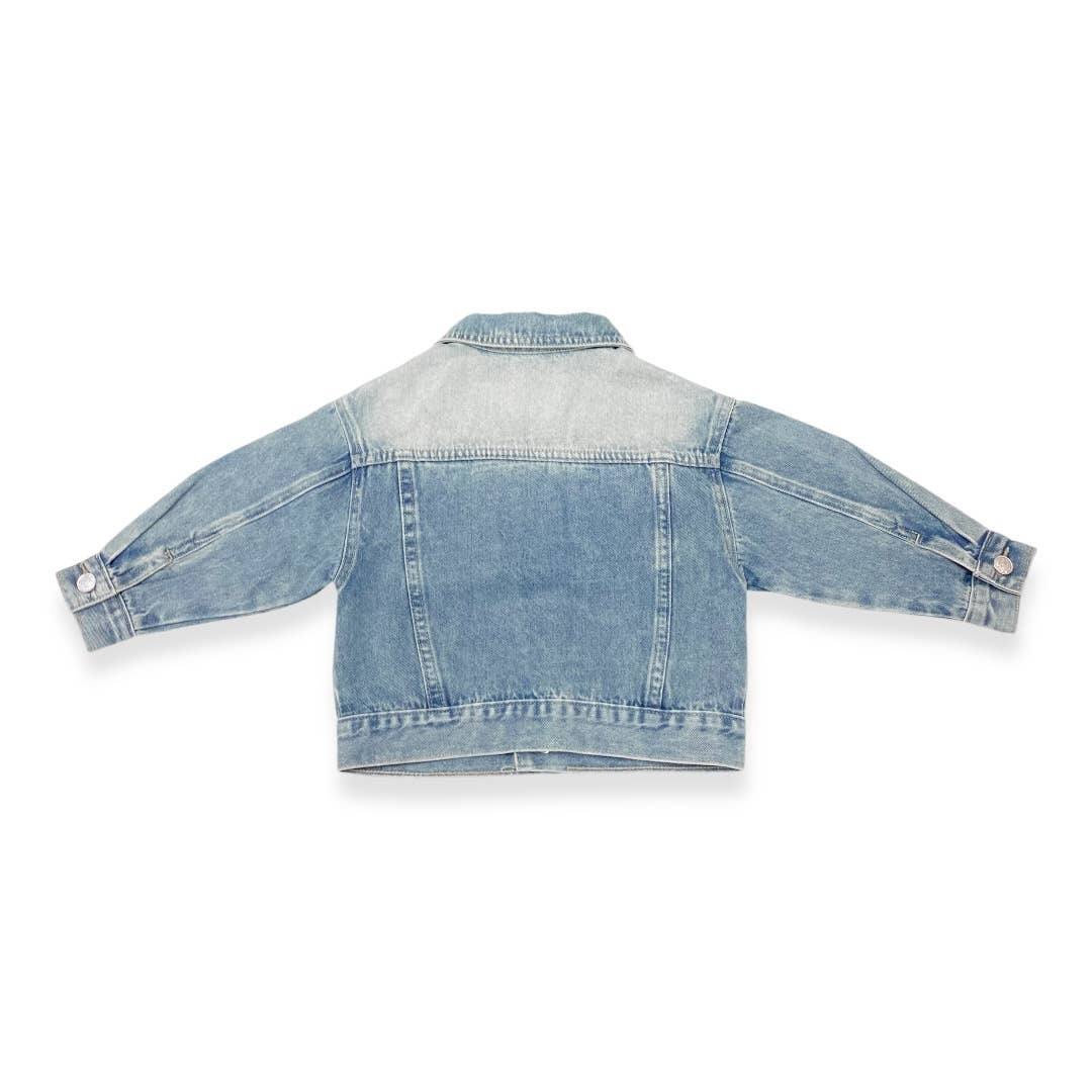 Rhinestone Denim Jacket