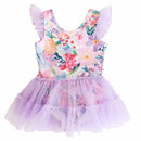 Wildflower Ruffle Skirt Leotard