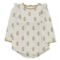 Marigold Flutter Sleeve Bubble