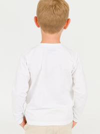 Football Embroidered Henley