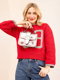 Toni Clear Crossbody Bag