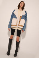 Denim Suede Jacket