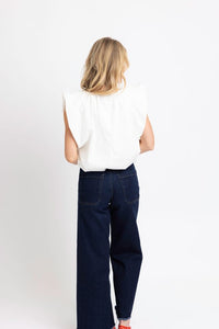 Poplin Bubble Top