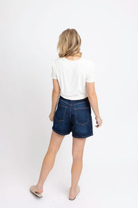 Solid White Tee