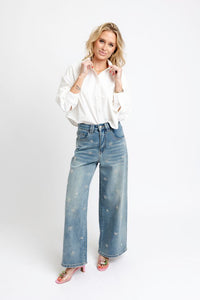 Pearl Wide Leg Jeans